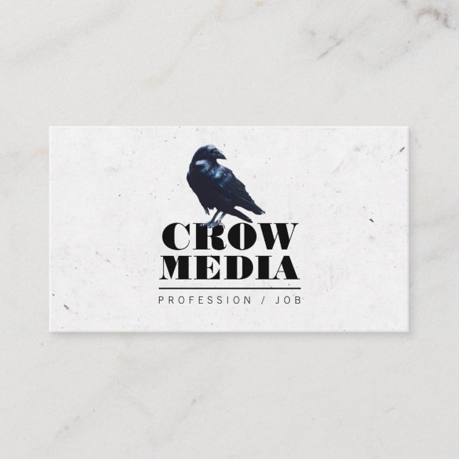 Tarjeta De Visita Black Crow (Anverso)