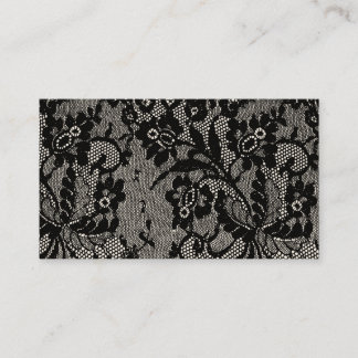 Tarjeta De Visita Black Lace