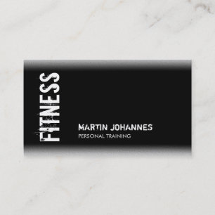 Tarjeta De Visita Black White Modern Business Card