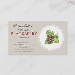Tarjeta De Visita BlackBerry