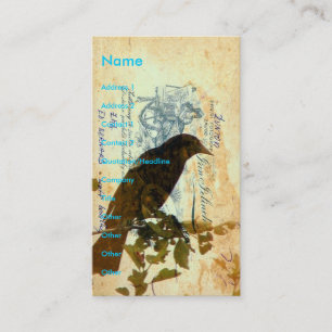 Tarjeta De Visita Blackbird 2