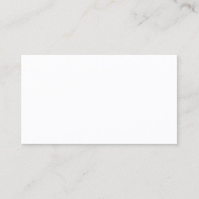 Tarjeta De Visita Blanco claro 3,5" x 2" Rectángulo semibrillante (Anverso)