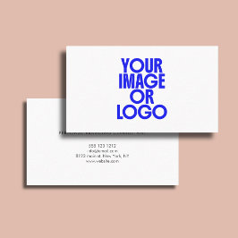 Tarjeta De Visita Blanco moderno profesional minimalista