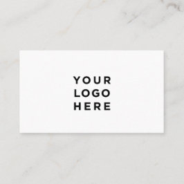 Tarjeta De Visita Blanco profesional simple