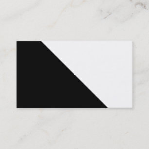 Tarjeta De Visita Blanco y negro