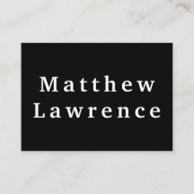 Blanco y negro INTRÉPIDO y simple