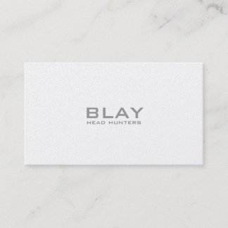 Tarjeta De Visita BLAY, cazadores principales