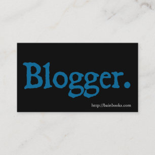 Tarjeta De Visita Blogger