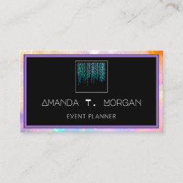 Tarjeta De Visita Bloguero de Influencia del Planificador de Eventos