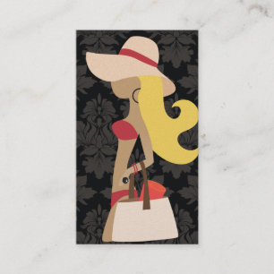 Tarjeta De Visita Blonde del fashionista de 311 bikinis