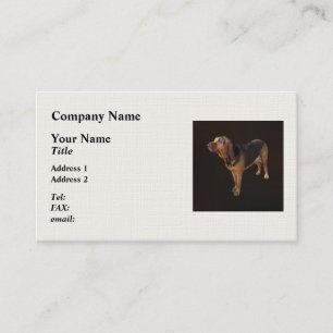 Tarjeta De Visita Bloodhound