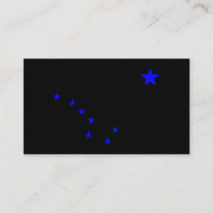 Tarjeta De Visita Blue Big Dipper
