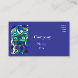 Tarjeta De Visita Blue Dog Business Card