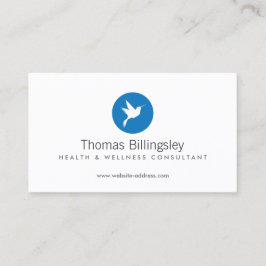 Tarjeta De Visita Blue Hummingbird Health Care, Naturopath