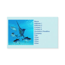 Blue Marlin and Yellowfin Tuna