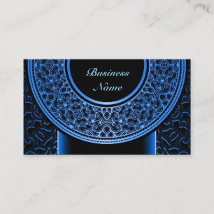 Tarjeta de visita Blue Medallion 3