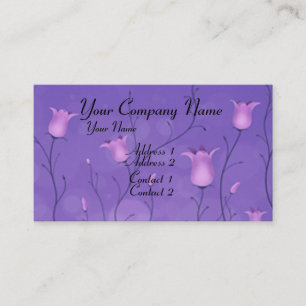 Tarjeta De Visita Bluebells