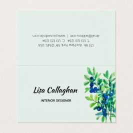 Tarjeta De Visita Blueberry