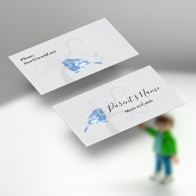 Tarjeta de visita Bluebird (Subido por el creador)
