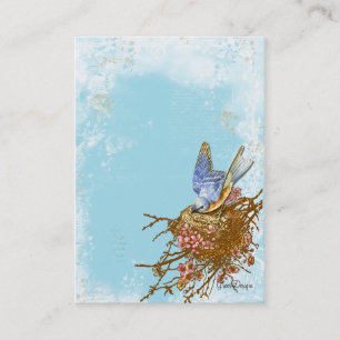 Tarjeta De Visita Bluebird en Nest Business/Profile Card