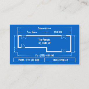 Tarjeta De Visita blueprint
