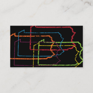 Tarjeta De Visita blusa de orgullo de pensilvania