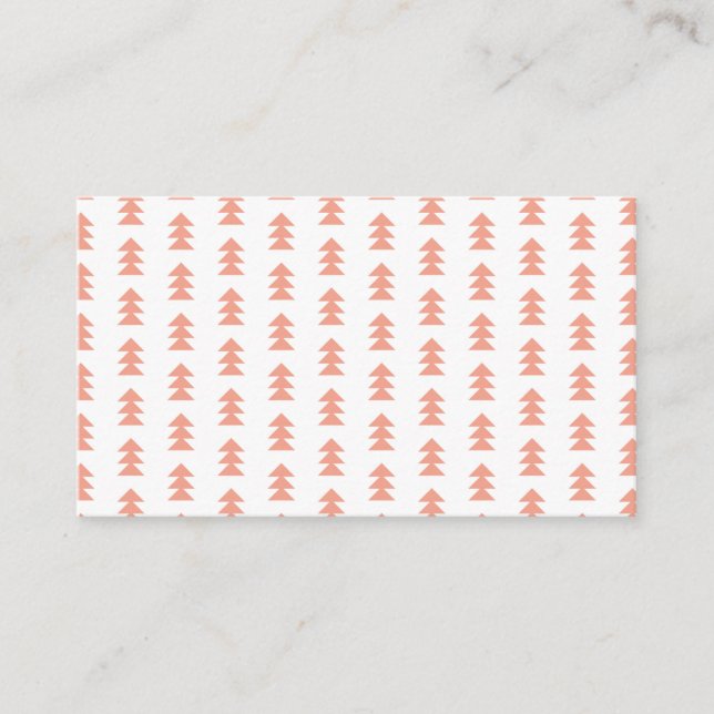 Tarjeta De Visita Blusa Foral (Anverso)