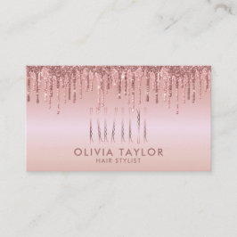 Tarjeta De Visita Bobby Pins Hair Stylist Hair Salon Hairdresser