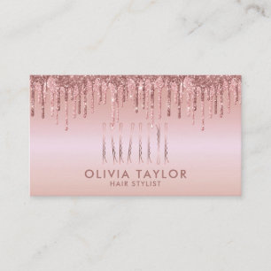 Tarjeta De Visita Bobby Pins Hair Stylist Hair Salon Hairdresser