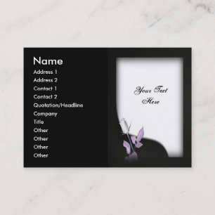 Tarjeta de visita boda