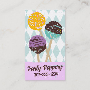 Tarjeta De Visita Boda de copas panecillos panadería panadería morad