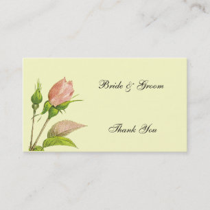 Tarjeta De Visita Boda Favor Gracias Cartas De Negocios Personalizad