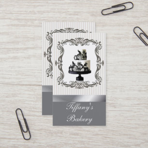 Tarjeta De Visita Boda Pastelería Pastelería Chef Bakery