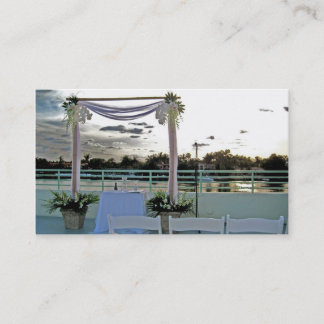 Tarjeta De Visita boda, planeamiento del acontecimiento,