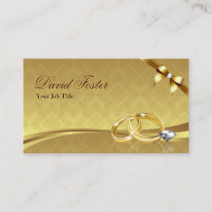 Tarjeta De Visita Boda Ring Diamond Gold Jeweler Jewelry Jeweler