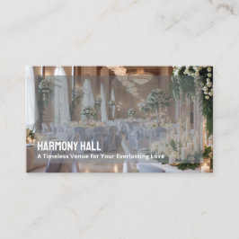 Tarjeta De Visita Boda Venue Personalizado QR