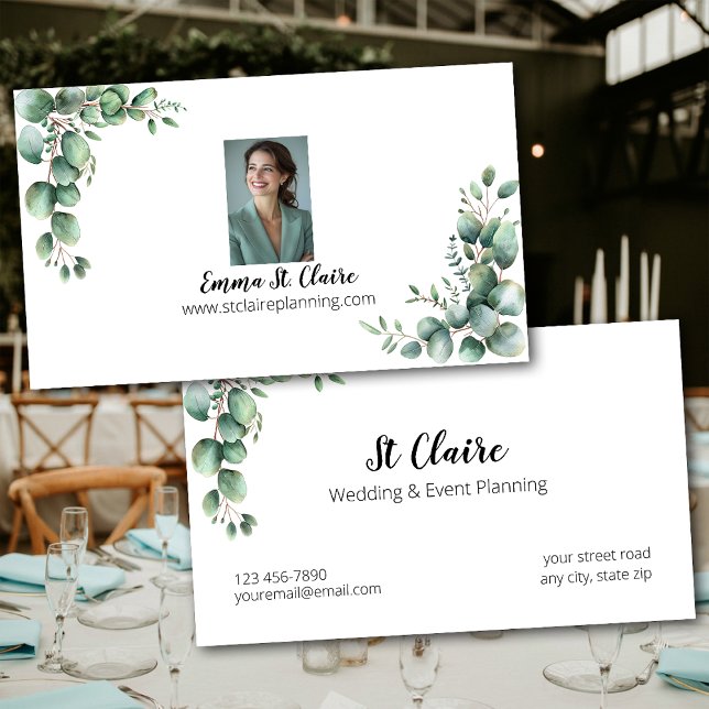 Tarjeta De Visita Boda y planificador de eventos (Subido por el creador)