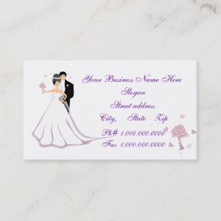 Tarjeta De Visita Boda y Tux