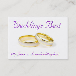 Tarjeta De Visita Bodas mejores