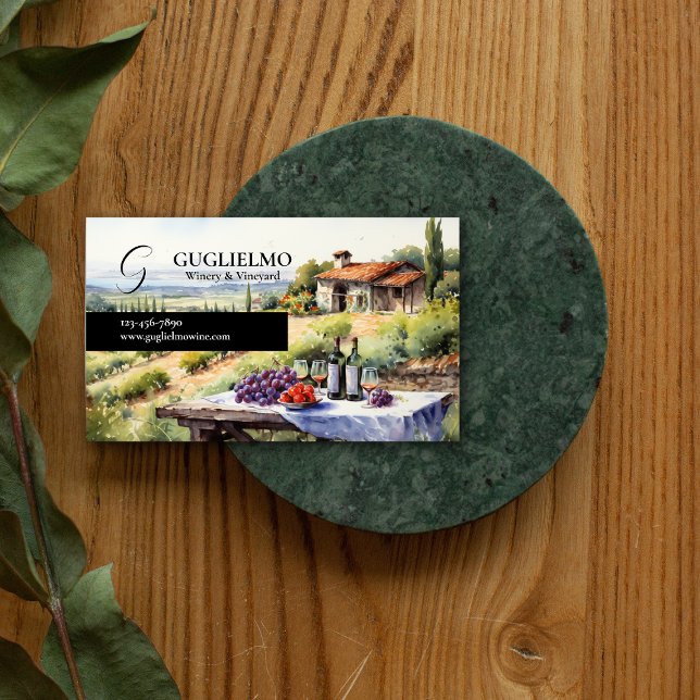 Tarjeta De Visita Bodega y viña (Subido por el creador)