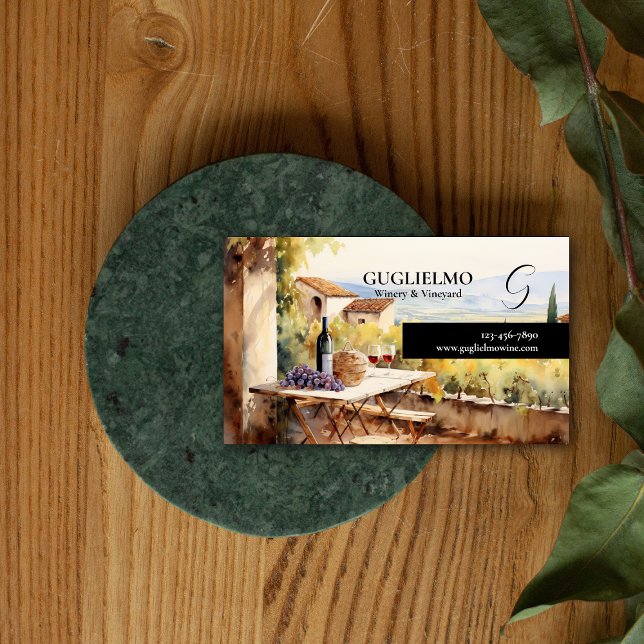 Tarjeta De Visita Bodega y viña (Subido por el creador)