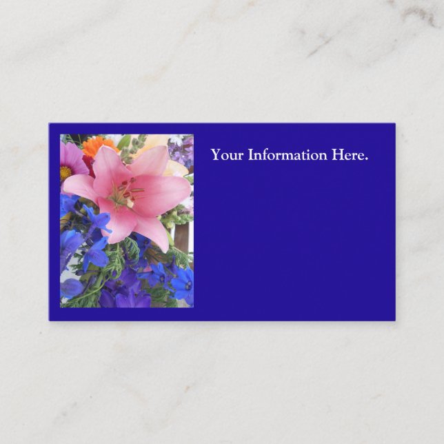 Tarjeta De Visita Bodicón (Anverso)