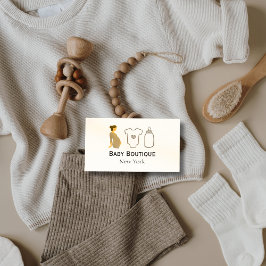 Tarjeta De Visita Boho Baby Boutique New York