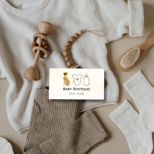 Tarjeta De Visita Boho Baby Boutique New York