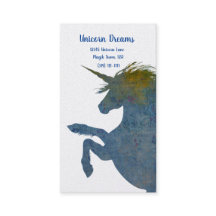 Boho Unicornio en tonos azules