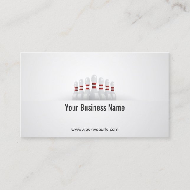 Tarjeta De Visita Bolas profesionales  (Anverso)
