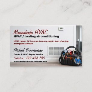 Tarjeta De Visita Bolsa de herramientas de HVAC Calibradores Termost