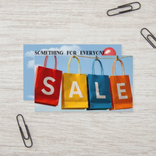 Tarjeta De Visita Bolsas de Compras en Venta en Línea