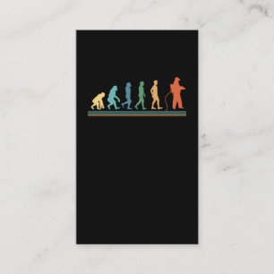 Tarjeta De Visita Bomberos de bomberos de la evolución del fuego