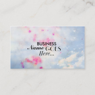 Tarjeta de visita bonita y elegante [cielo